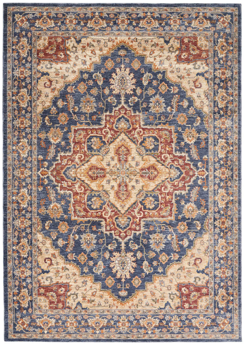 Nourison Lagos Lag01 Blue Rug Studio