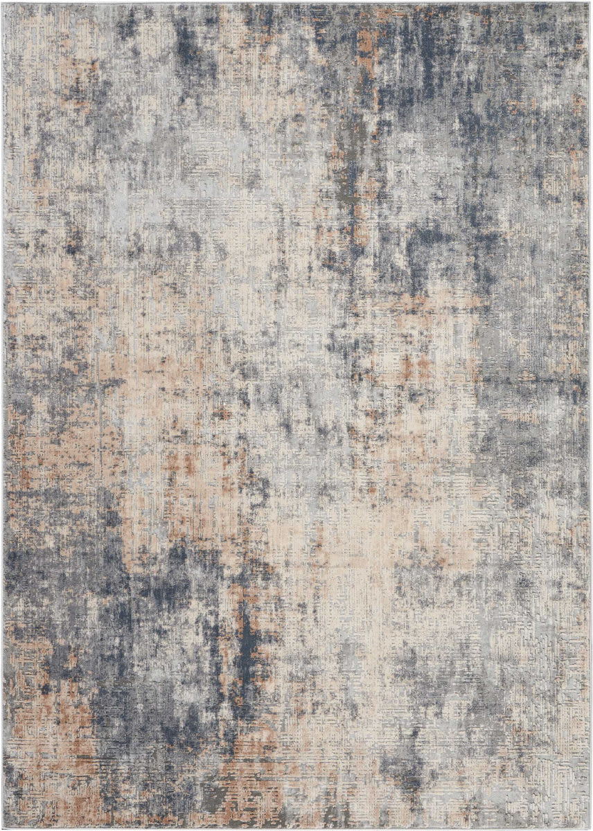 Nourison Rustic Textures Rus01 Grey Beige Area Rug 193724