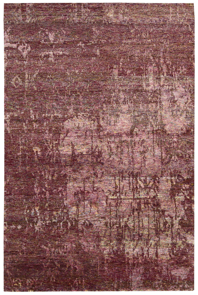 Nourison Silk Shadows Sha10 Wine Rug Studio