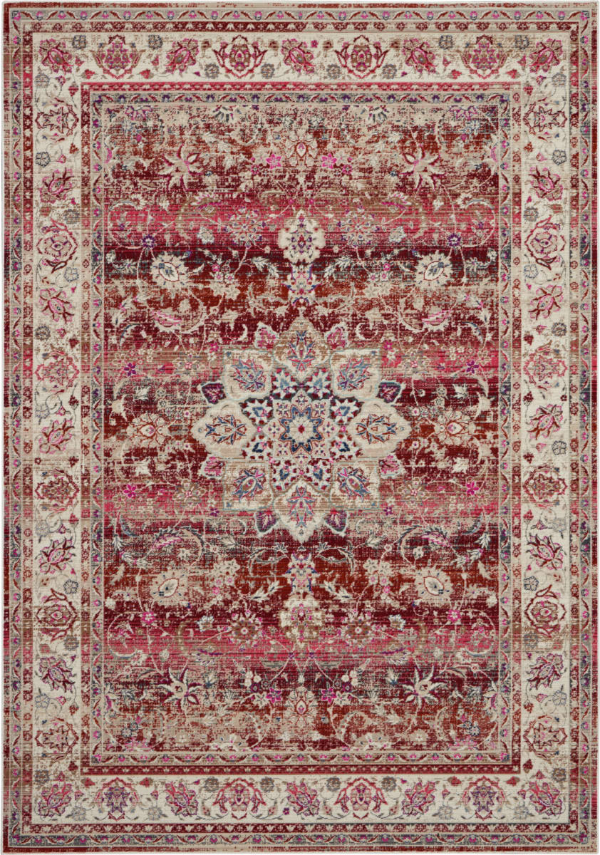 Nourison Vintage Kashan Vka01 Red Rug Studio