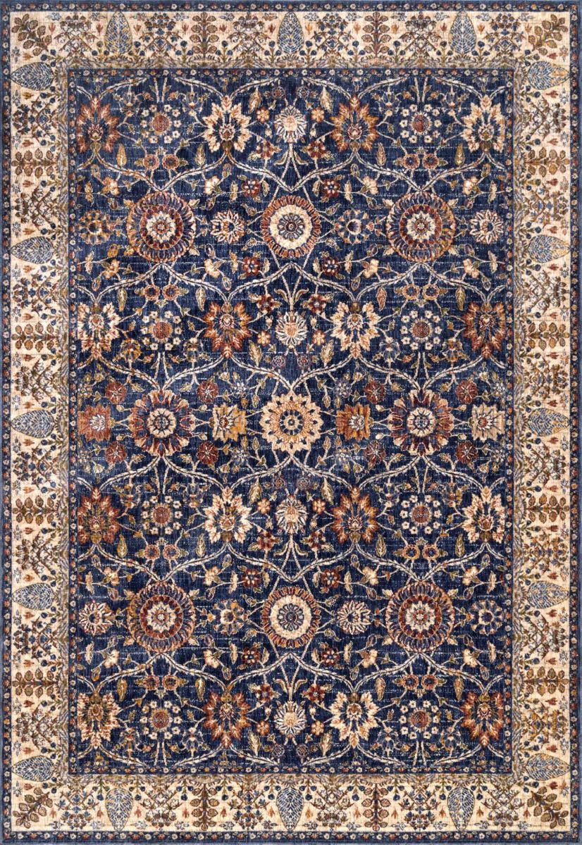 Nuloom Vintage Dorthea Navy Area Rug 192024