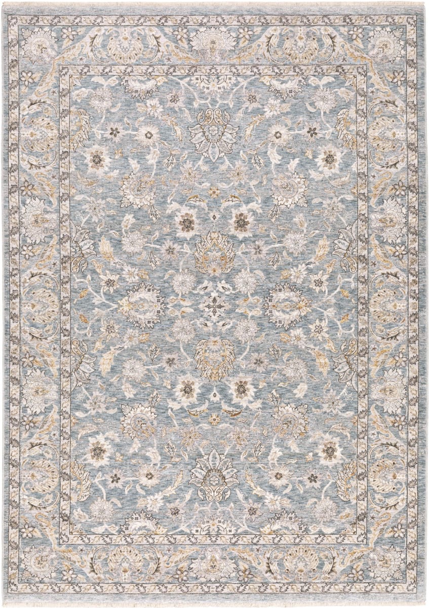Oriental Weavers Maharaja 070e1 Blue Ivory Rug Studio