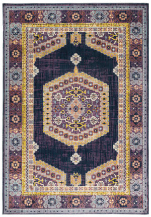 Purple And Gold Rug At Rug Studio