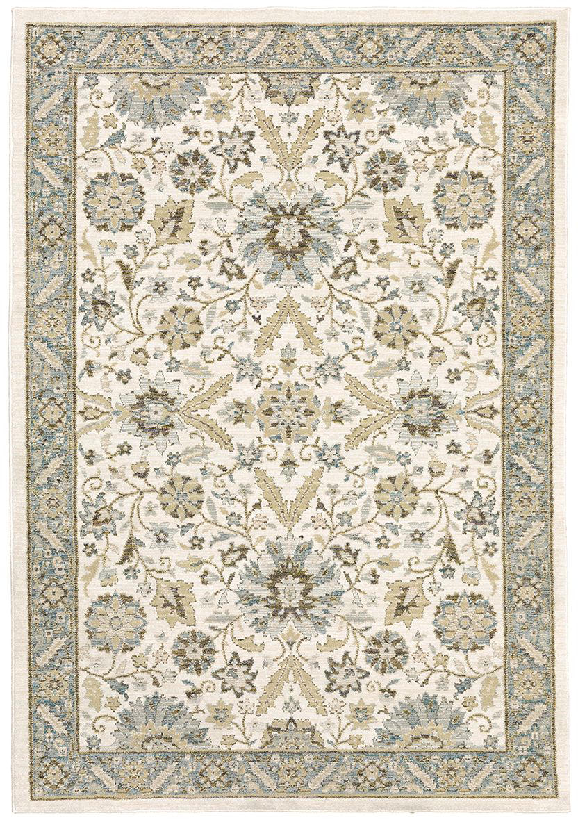 Oriental Weavers Andorra 8918i Stone Ivory Rug Studio