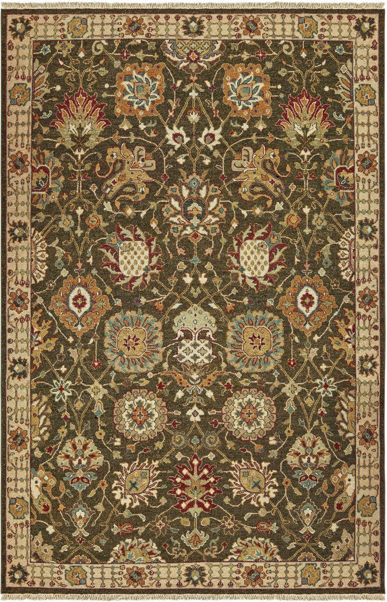 Tommy Bahama Angora 12304 Brown Ivory Rug Studio