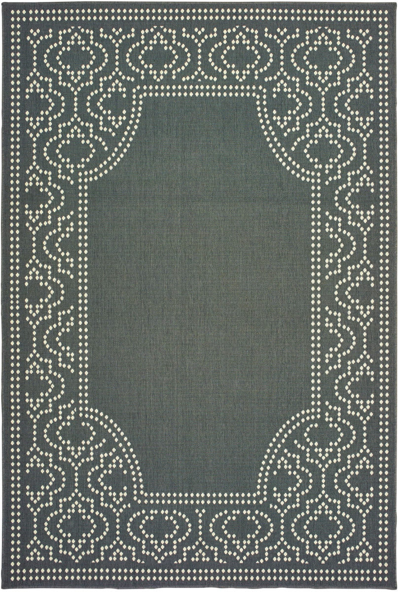 Oriental Weavers Marina 1247X Grey - Ivory | Rug Studio