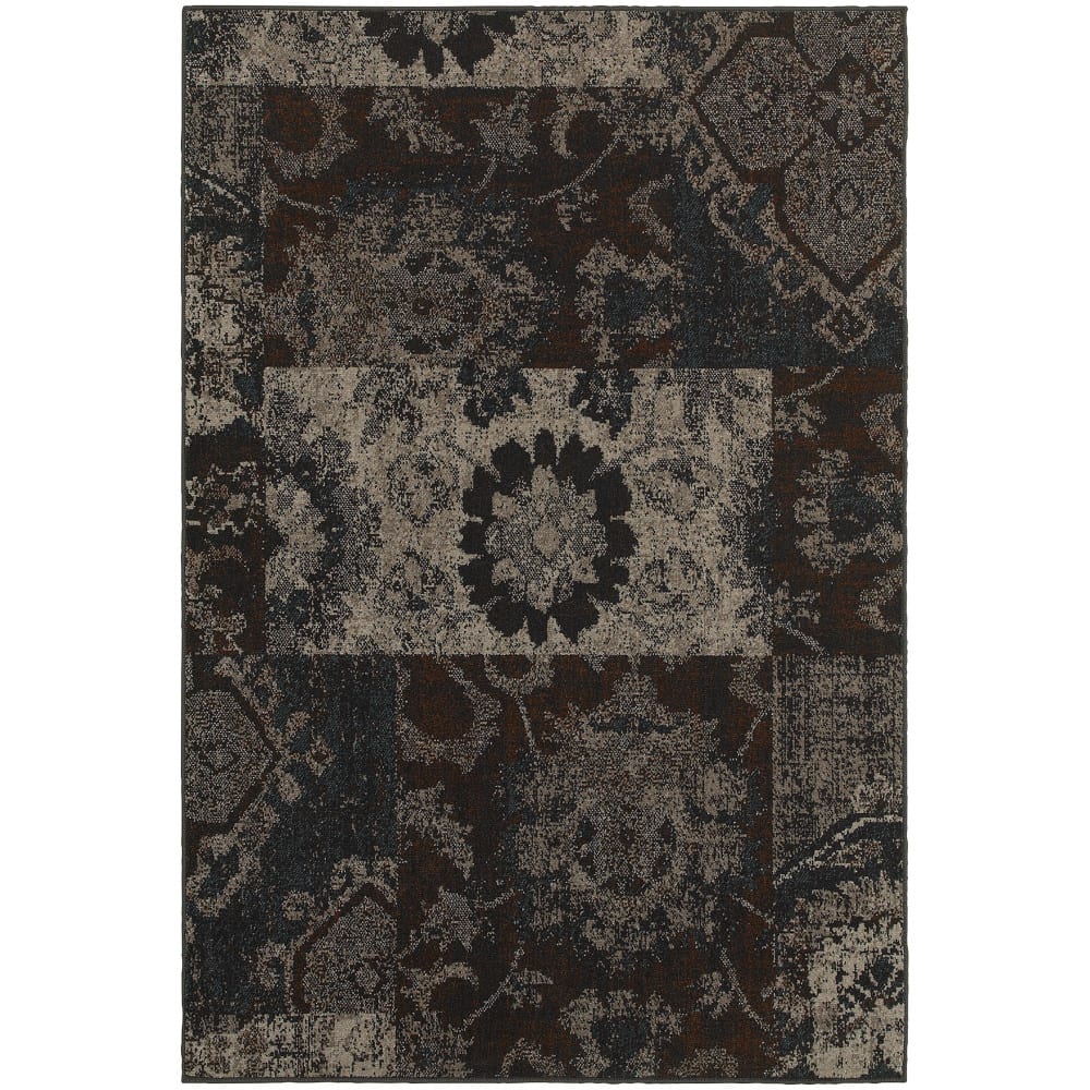 Oriental Weavers Revival 4712c Charcoal Clearance Rug Studio