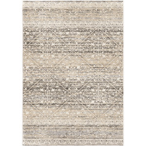 Light Grey And White Rug At Rug Studio