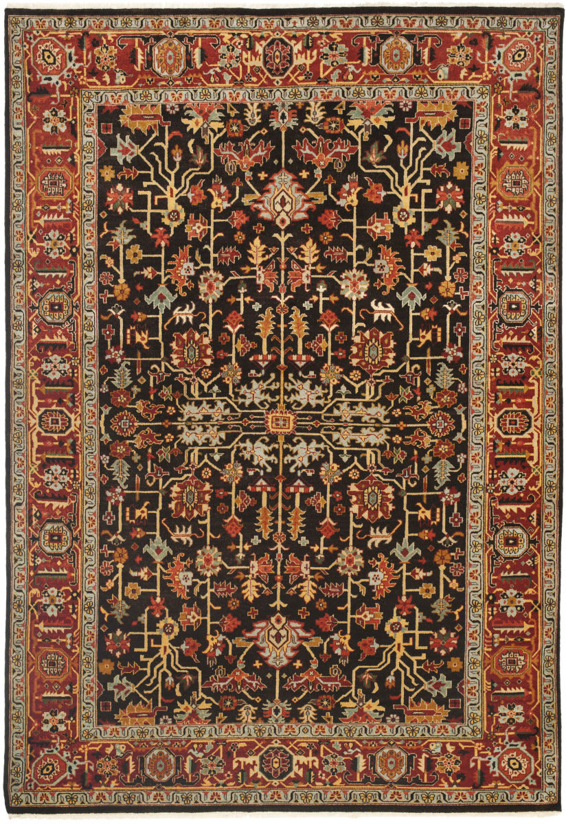 Ralph Lauren Wexford RLR7611B Antique Brown | Rug Studio