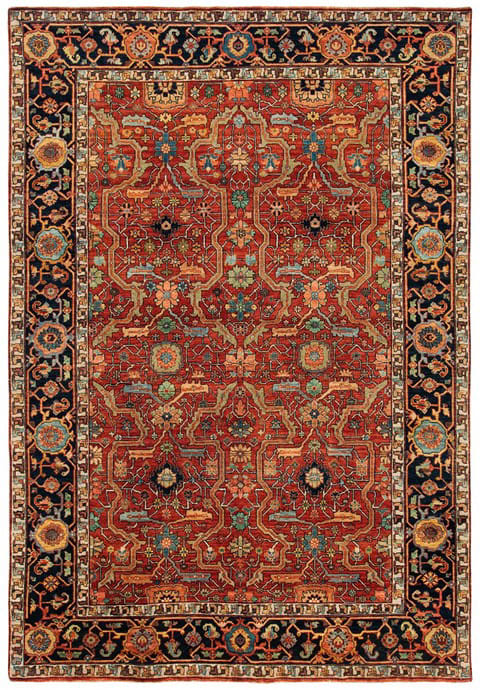 Ralph Lauren Richmond RLR9551A Vintage Red | Rug Studio