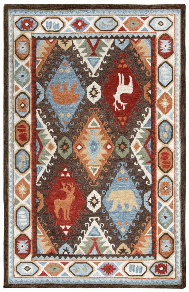 Rizzy Wool Rug Rizzy Northwoods Nwd102 Brown | Rug Studio