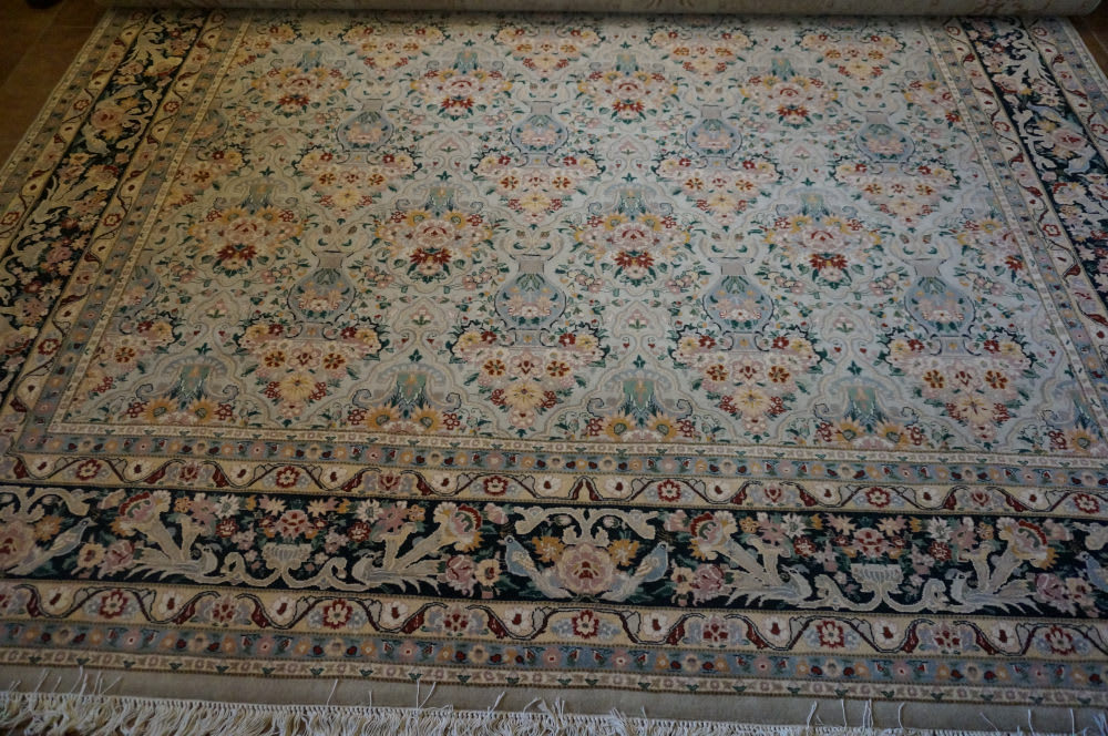 Rugstudio Sample Sale Floral Cream
