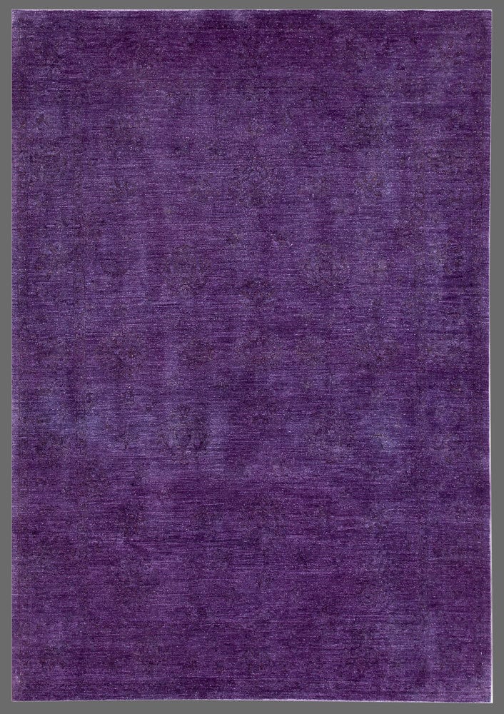 Rugstudio Overdyed 449421-616 Purple | Rug Studio