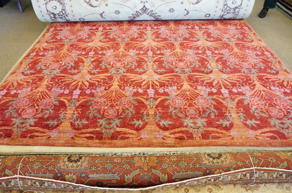 Rugstudio Sample Sale 2226 Red Multi Last Chance Rug Studio