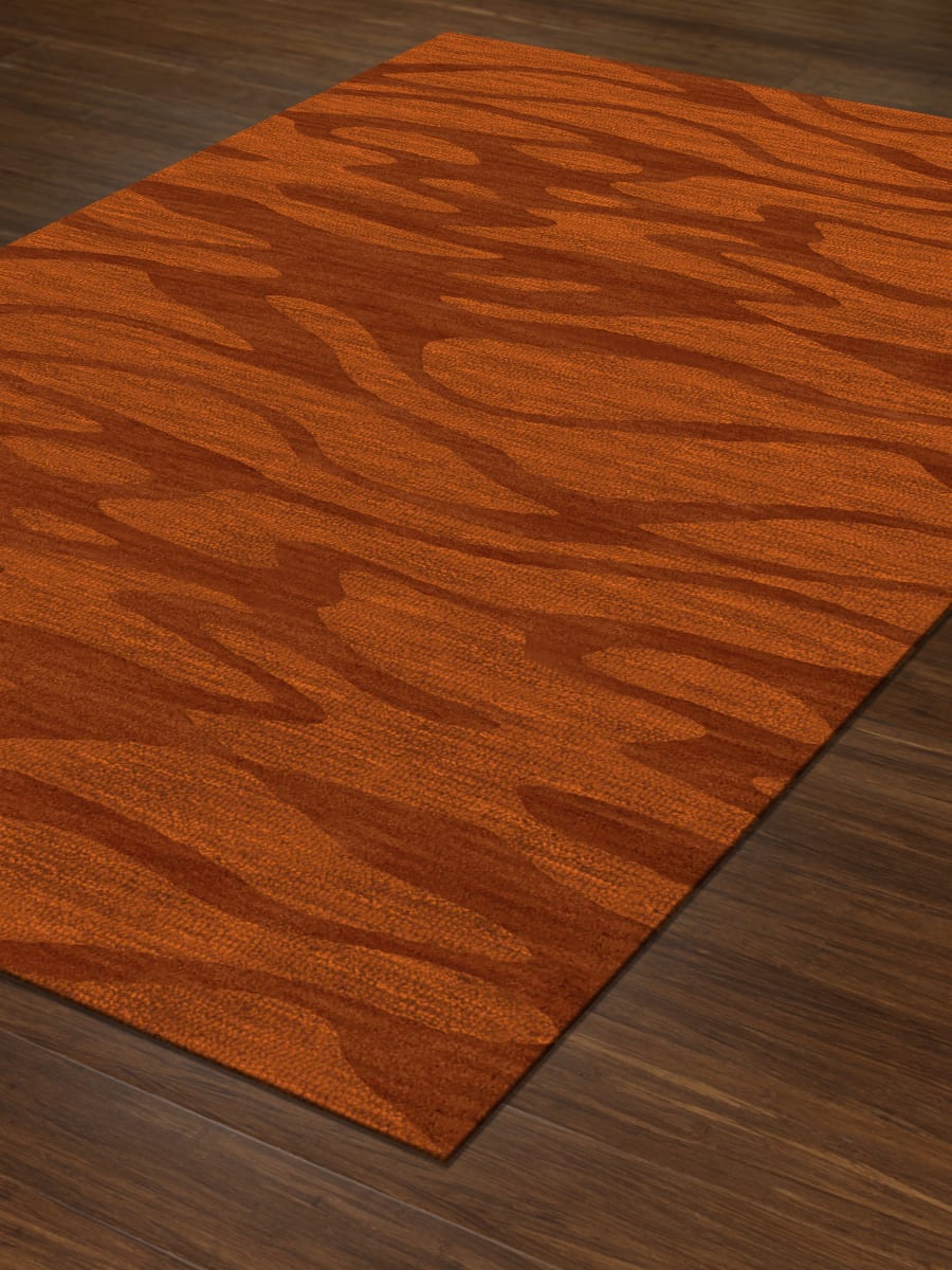 Rugstudio Abbott 23 Rust | Rug Studio