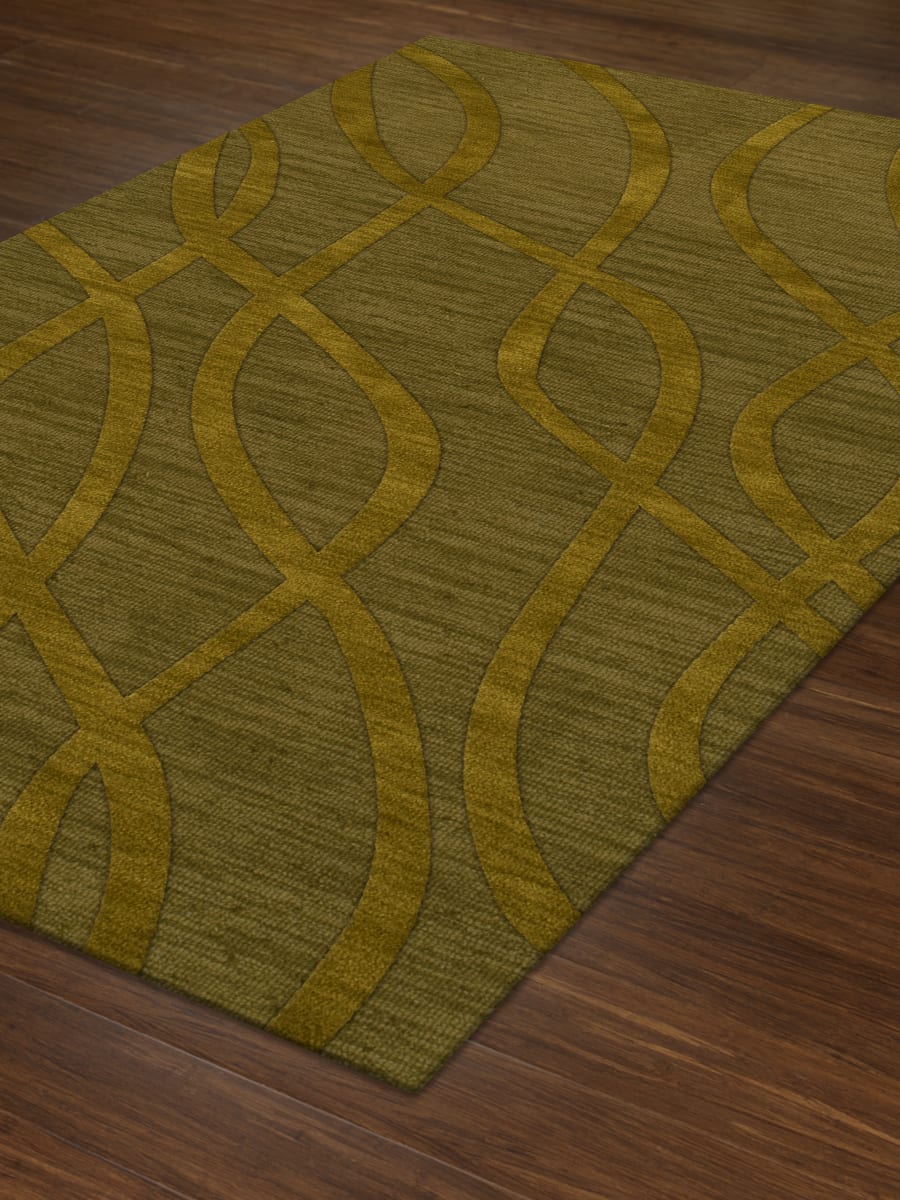 Rugstudio Brynn 10 Green | Rug Studio