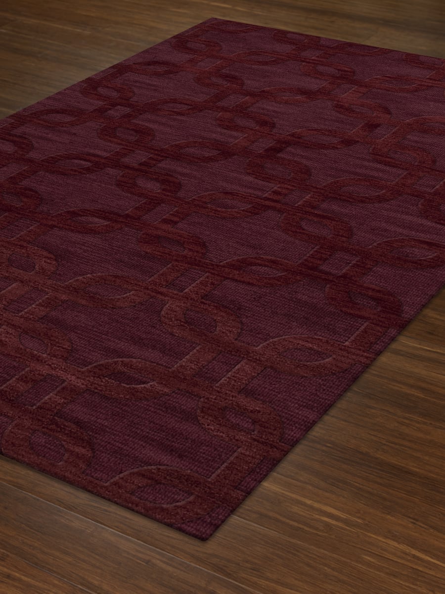 Rugstudio Brynn 7 Deep Red Rug Studio