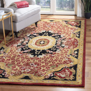 Black And Burgundy At Rug Studio