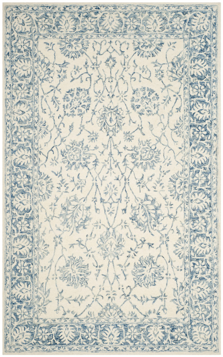 Safavieh Blossom Blm351a Ivory Blue Area Rug 192628
