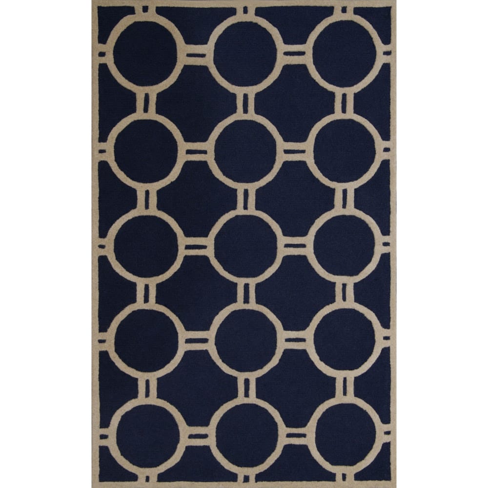 Safavieh Cambridge Navy / Ivory Area Rug; 2' x 3