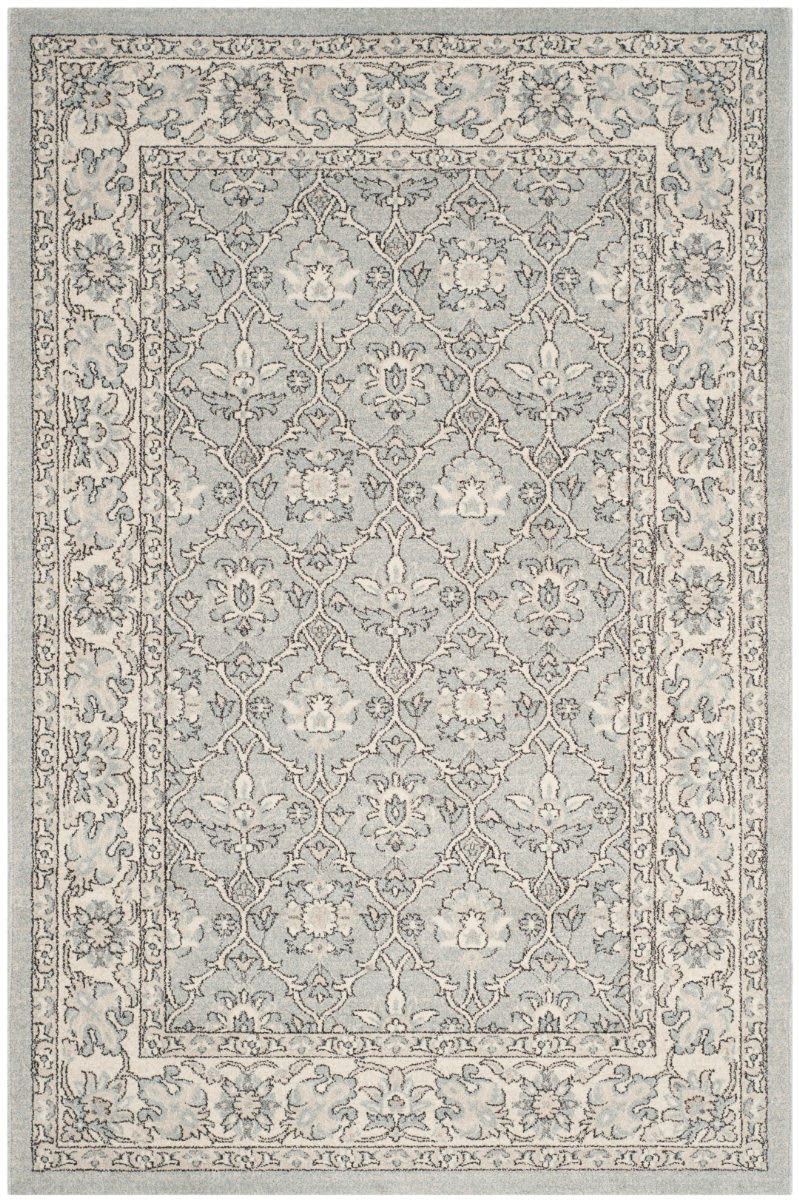 Safavieh Carmel Car276c Light Blue Ivory Rug Studio