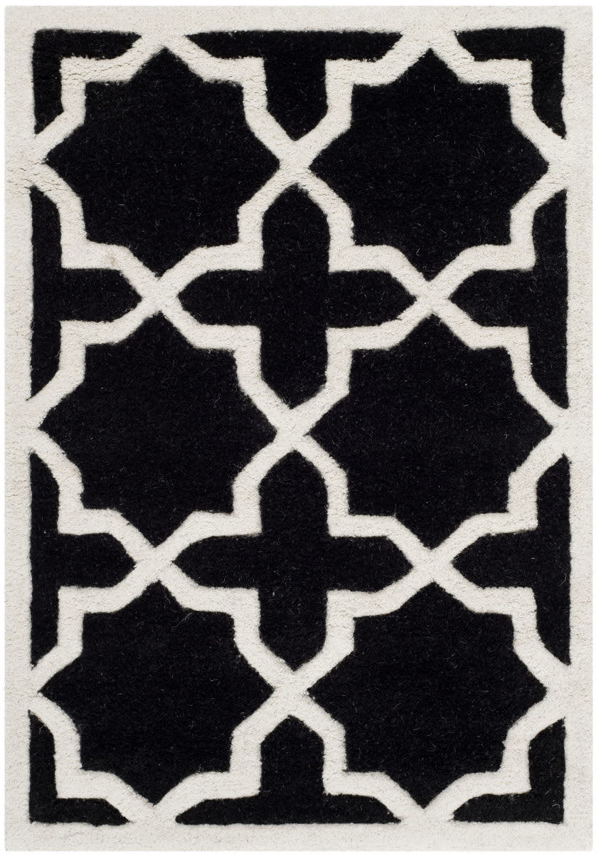 Safavieh Chatham Cht732k Black - Ivory | Rug Studio