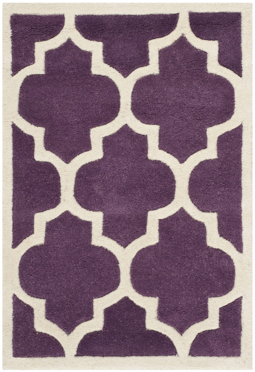 Safavieh Chatham Cht734f Purple Ivory Rug Studio