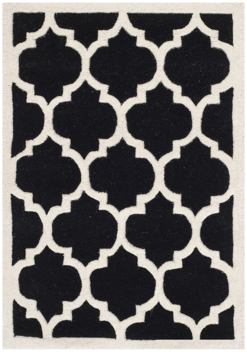 Safavieh Chatham Cht734k Black - Ivory | Rug Studio