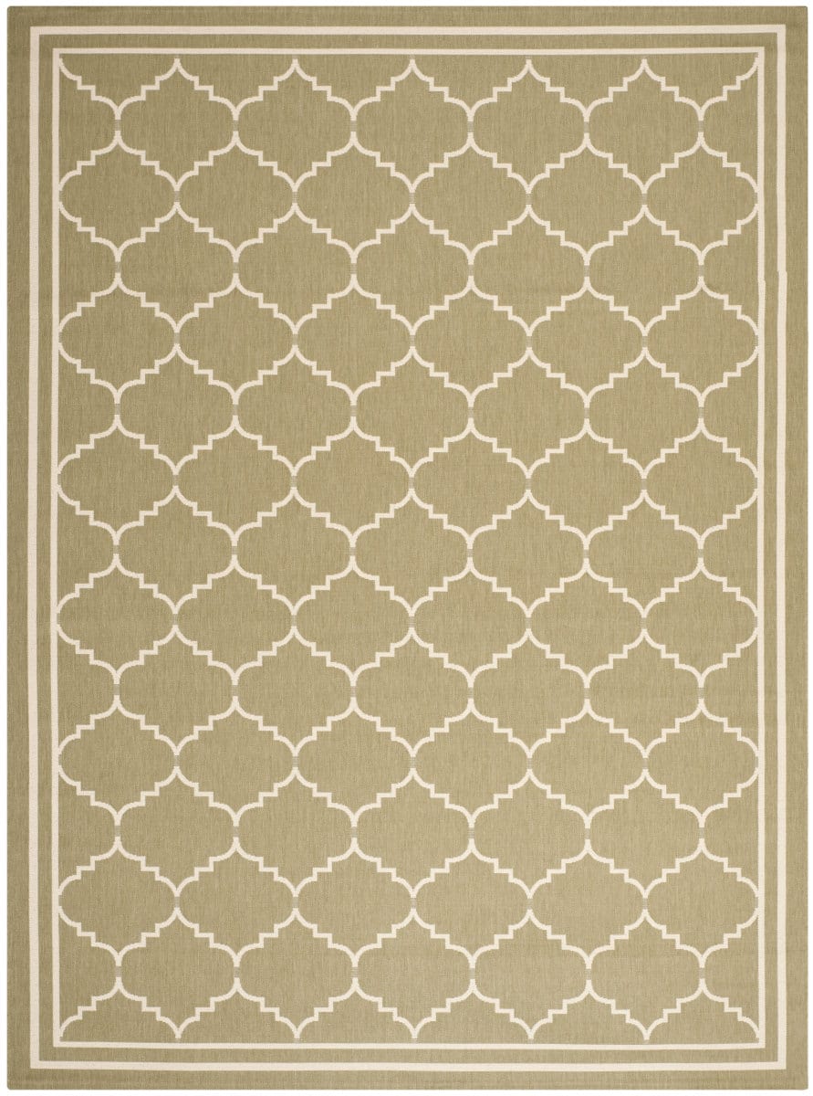 Safavieh Courtyard CY6889244 Green Beige Rug Studio