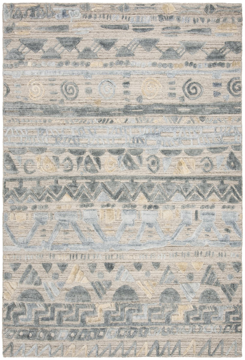 Safavieh Elements Elm181m Light Blue Beige Rug Studio