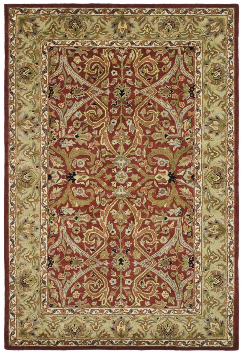 Red Gold Rug Heritage HG644B Red - Gold | Rug Studio
