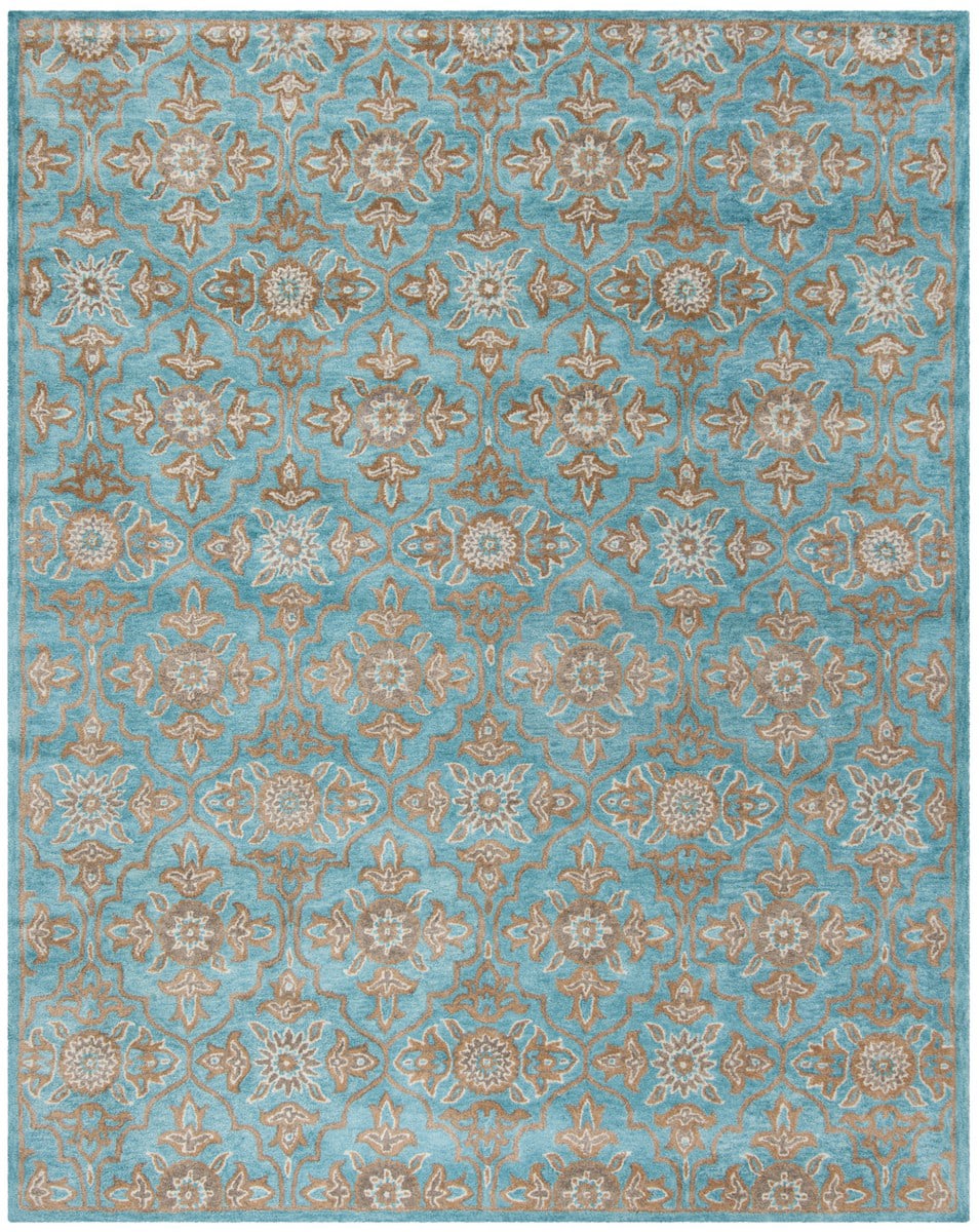 Heritage HG870A Turquoise - Multi | Rug Studio