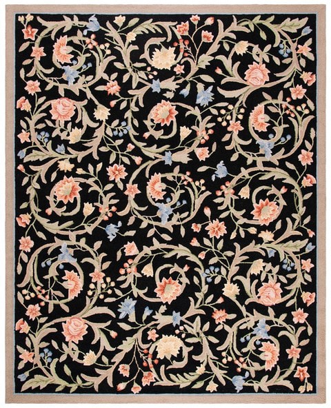 Chelsea HK248B Black | Rug Studio