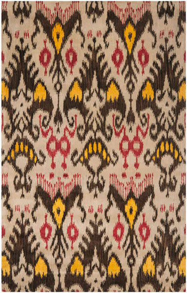 Safavieh Ikat Ikt216a Beige Brown Rug Studio