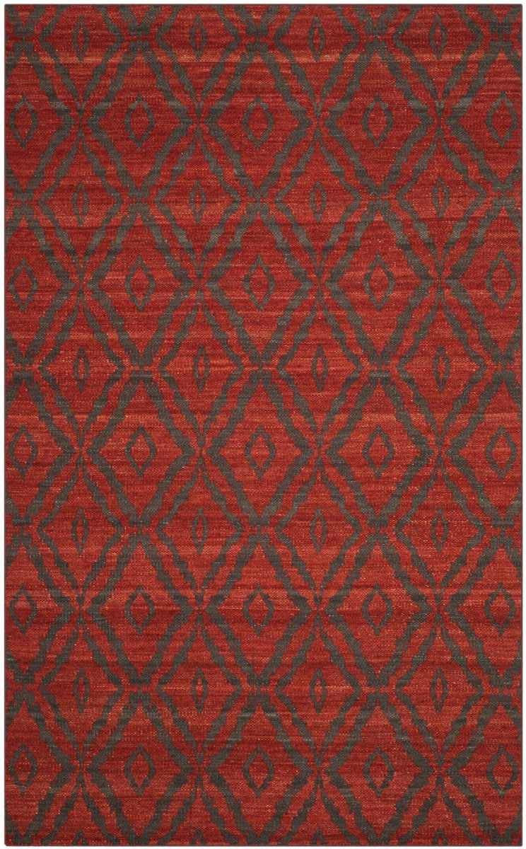 Safavieh Kilim KLM215B Rust Grey Rug Studio