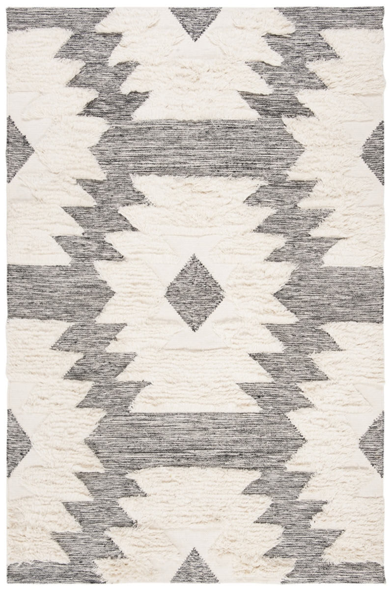 Safavieh Kenya Kny452z Black - Ivory | Rug Studio