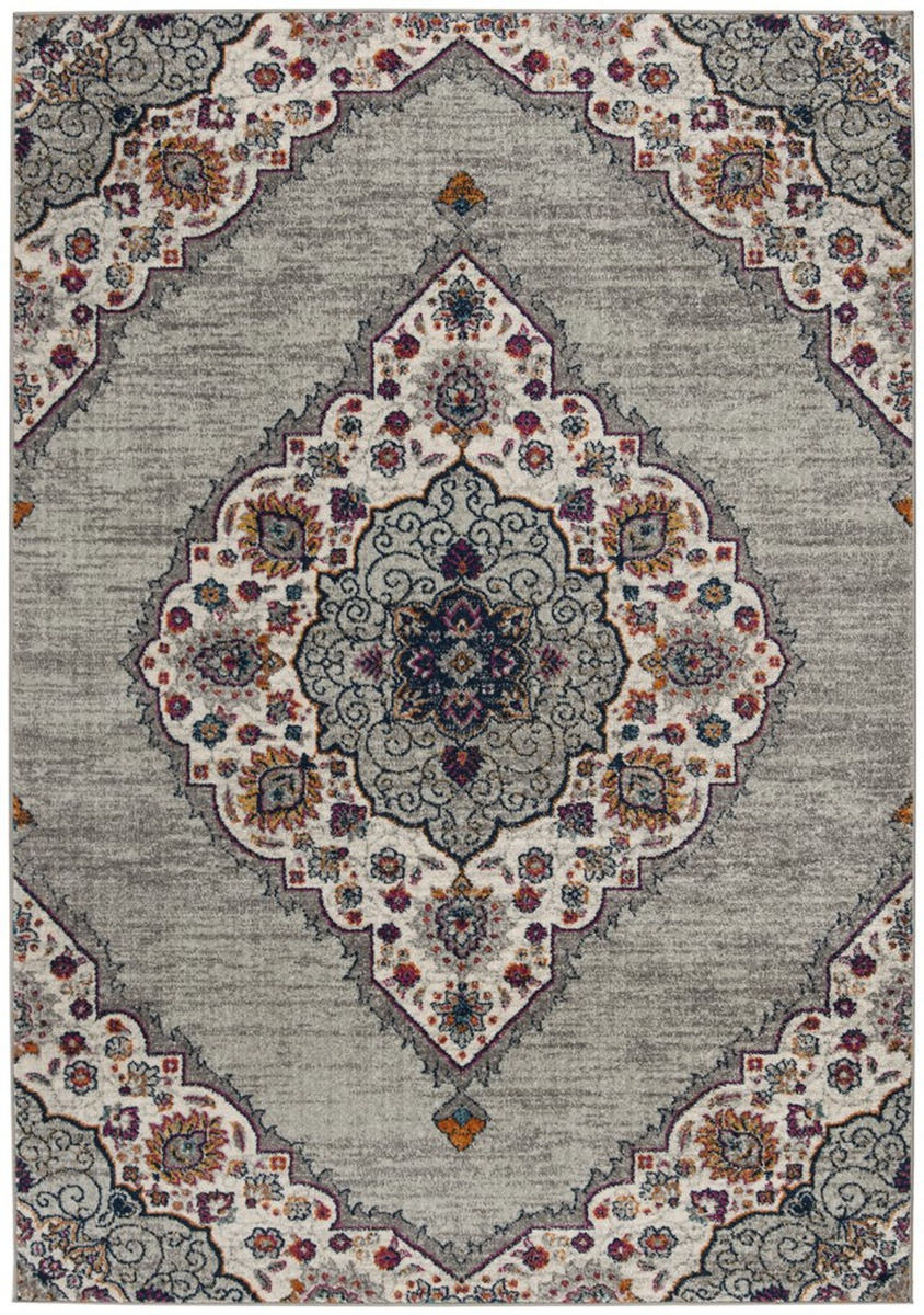 Safavieh Madison Mad153r Light Grey Fuchsia Rug Studio