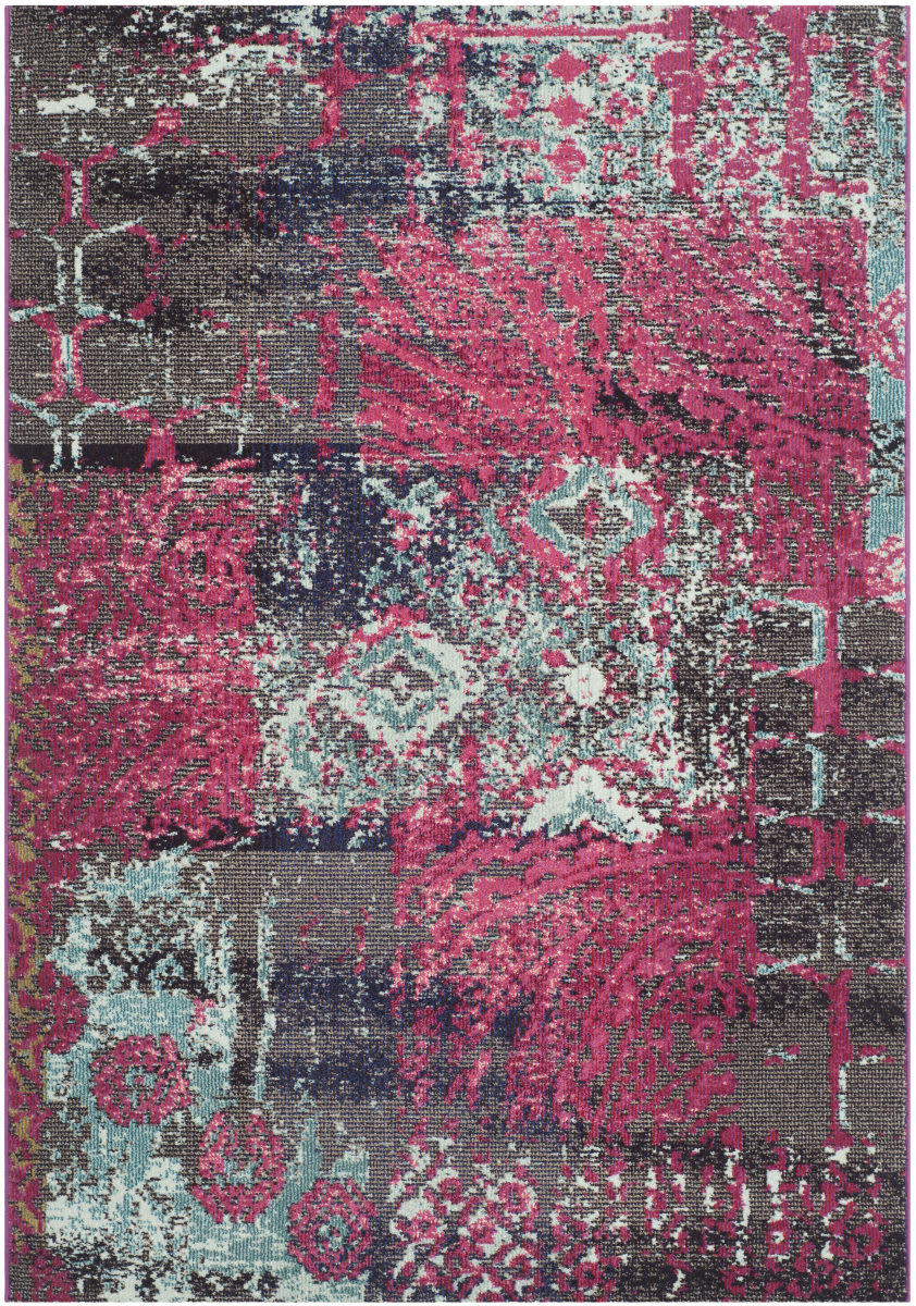 Safavieh Monaco Mnc210d Pink Multi Rug Studio
