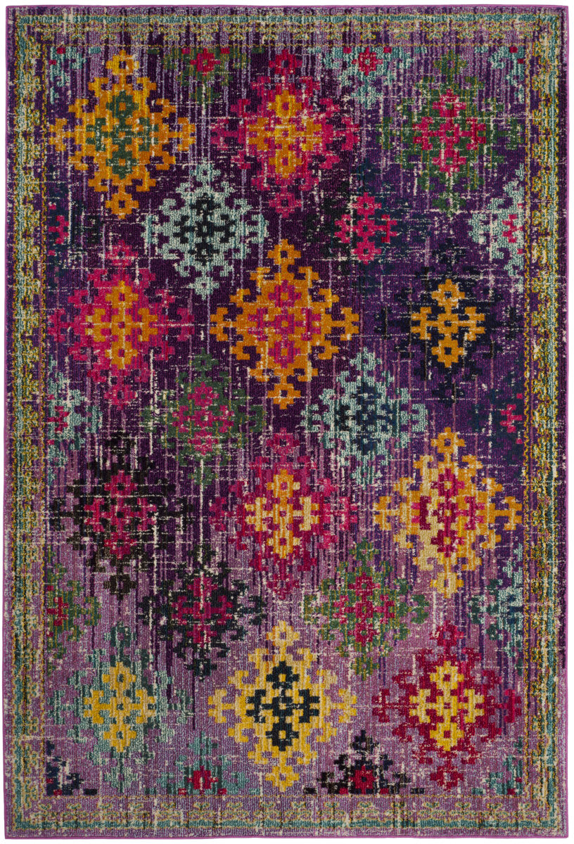 Safavieh Monaco Mnc244p Purple Multi Rug Studio