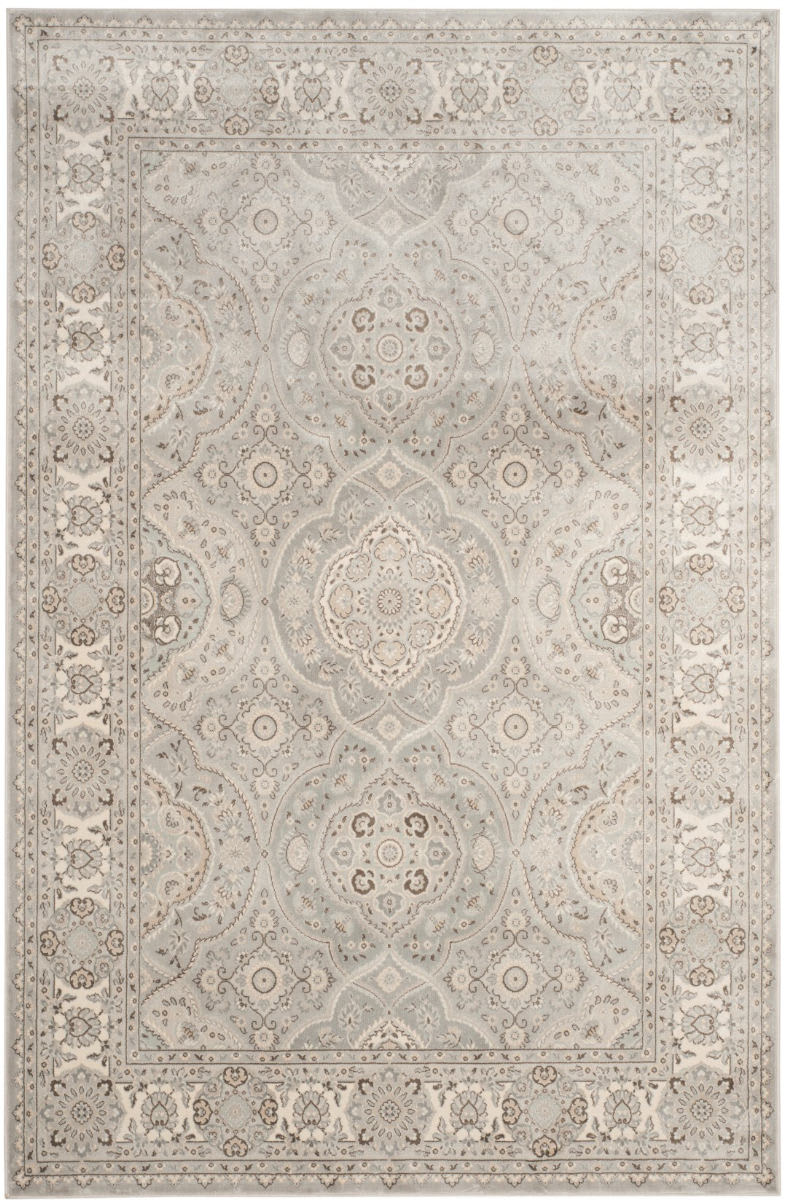 Safavieh Persian Garden Peg611w Silver - Ivory | Rug Studio