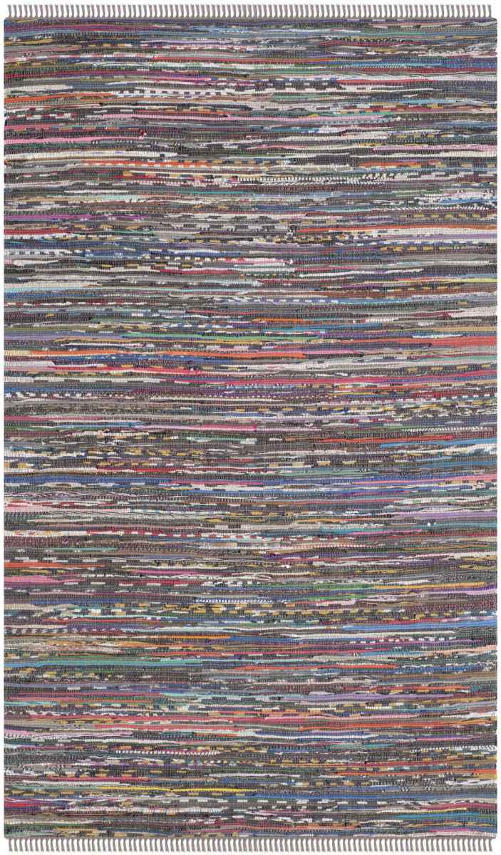 Rag Rug Rar121e Rust - Multi | Rug Studio