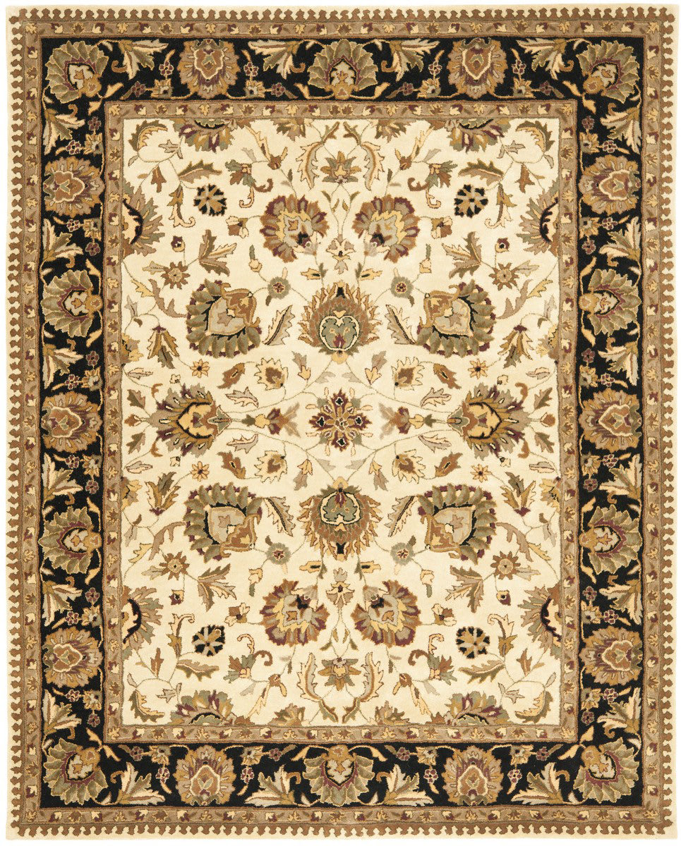 Royalty Roy219a Beige - Black | Rug Studio