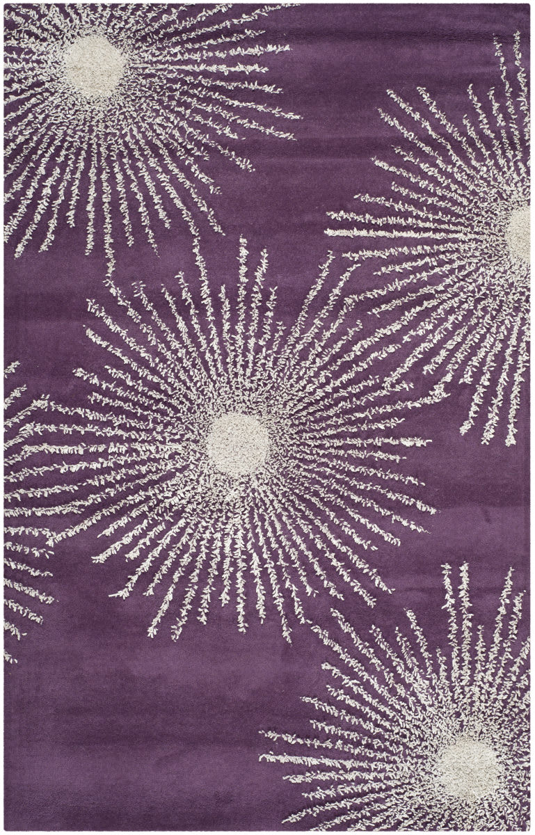 Safavieh Soho Soh712p Purple Ivory Area Rug 94612