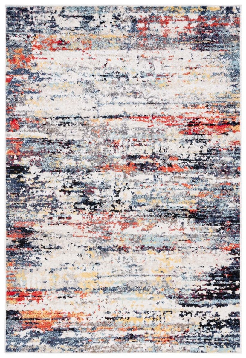 Safavieh Adirondack Adr290A Ivory - Navy Rust | Rug Studio