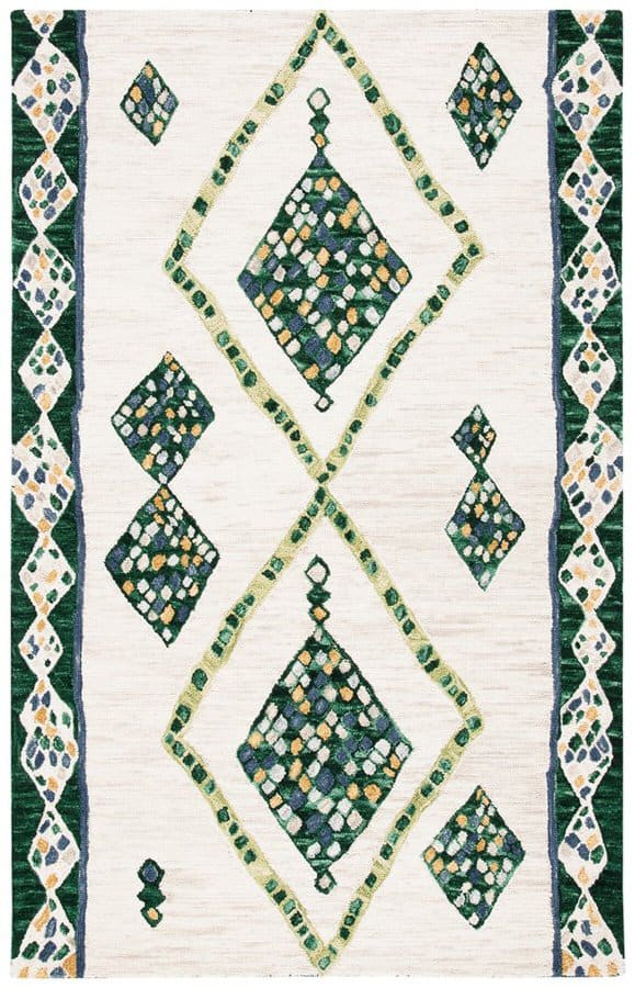 Safavieh Aspen Apn702y Green - Ivory | Rug Studio