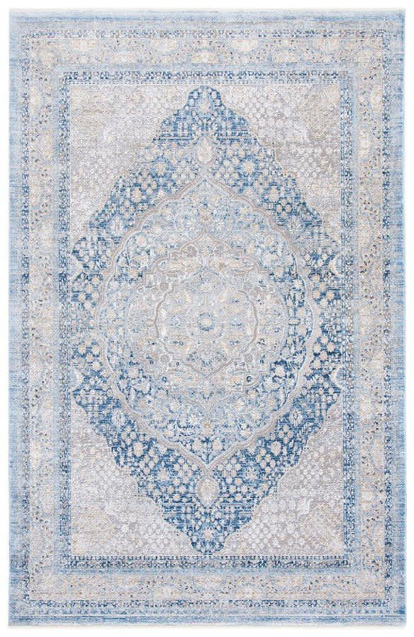 Dream Rug Dream Drm489n Navy - Grey | Rug Studio