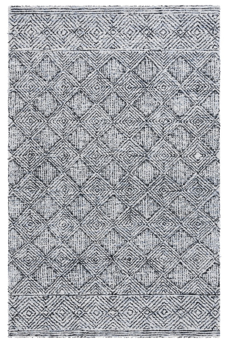 Safavieh Ebony EBN204G Silver - Black | Rug Studio