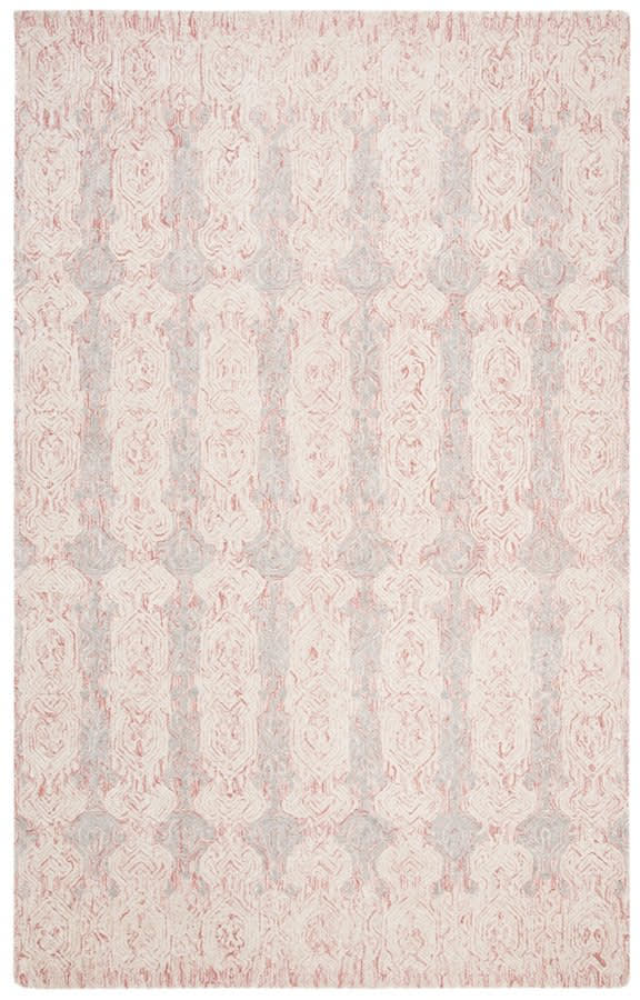 Safavieh Glamour Glm536u Light Pink - Ivory | Rug Studio