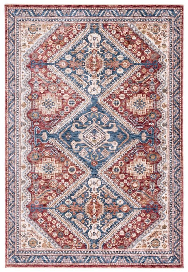 Safavieh Heirloom Hrl755n Navy - Rust | Rug Studio