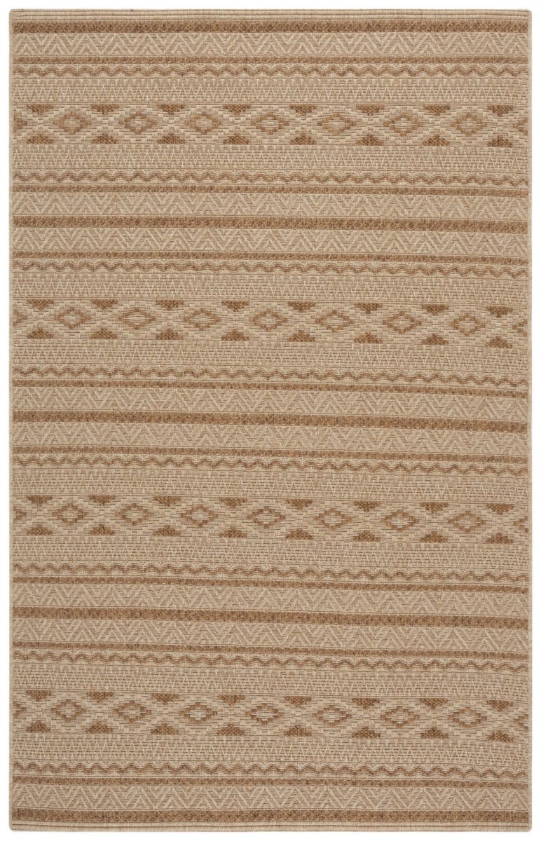 Sisal All-Weather SAW646B Natural - Brown | Rug Studio